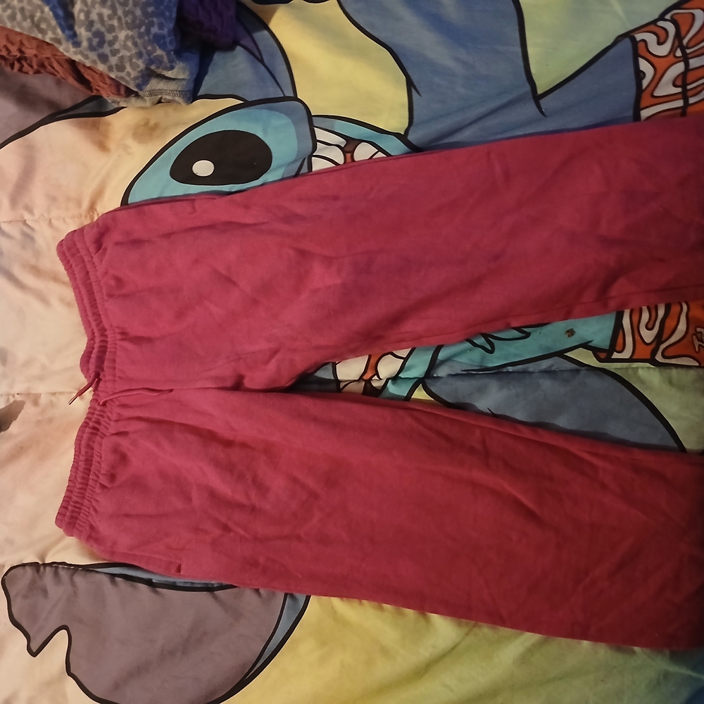 Vibrant Pink Jogger Pants